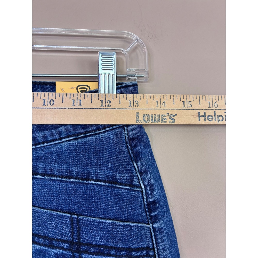 Rock & Roll Denim Womens High Rise Flare Jeans Blue Wash W26 L32 NWT - Picture 4 of 12